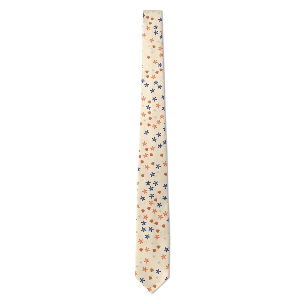 Ramel - Sand Starfish & Seashell Tie – Beach Wedding