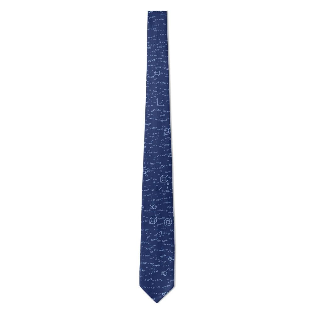 Ulfeldt - Navy & Sky Chalkboard Equation Tie – Professor’s Lecture