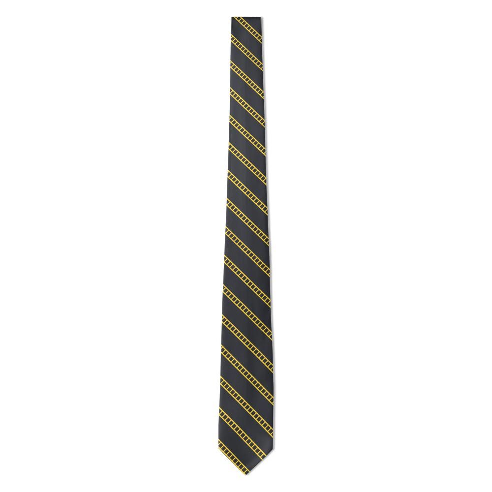 Adelswärd - Charcoal & Yellow Ladder Stripe Tie – Architect's Studio