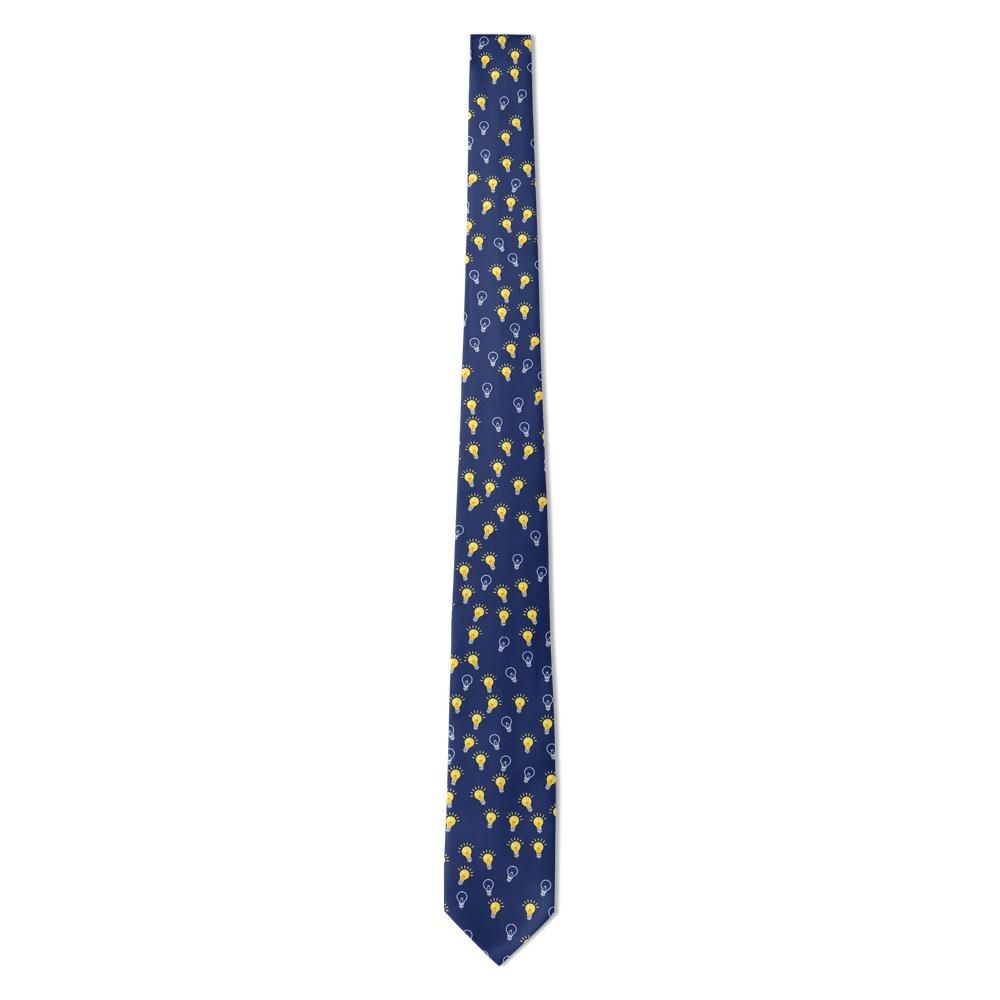 Scavenius - Navy Light Bulb Tie – Bright Idea