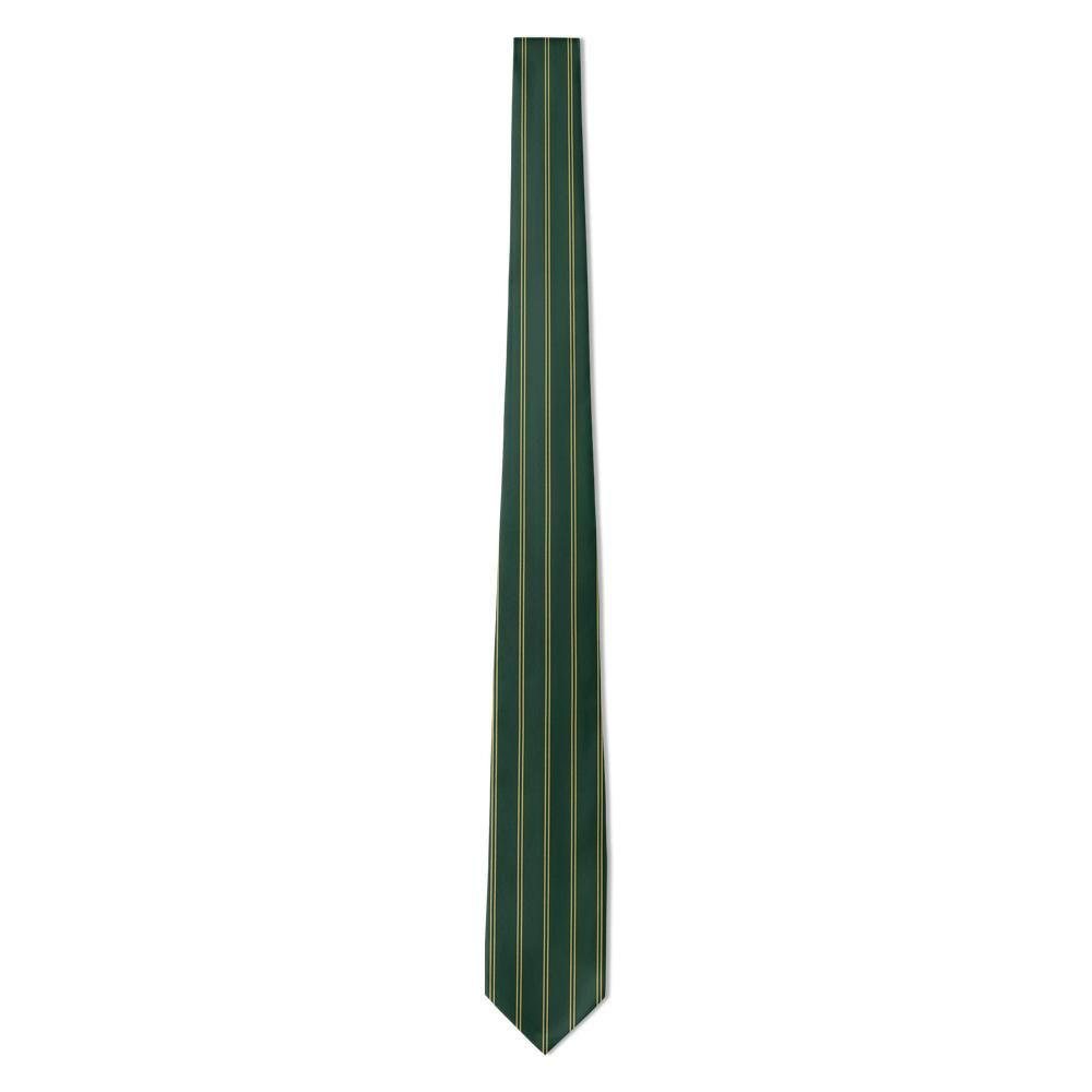 Bildt - Forest & Gold Tramline Stripe Tie – Clubhouse Classic