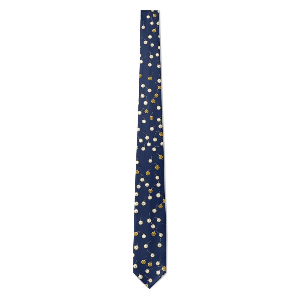 Chodkiewicz - Navy & Gold Pocket Watch Tie – Heirloom Timepieces on Chains