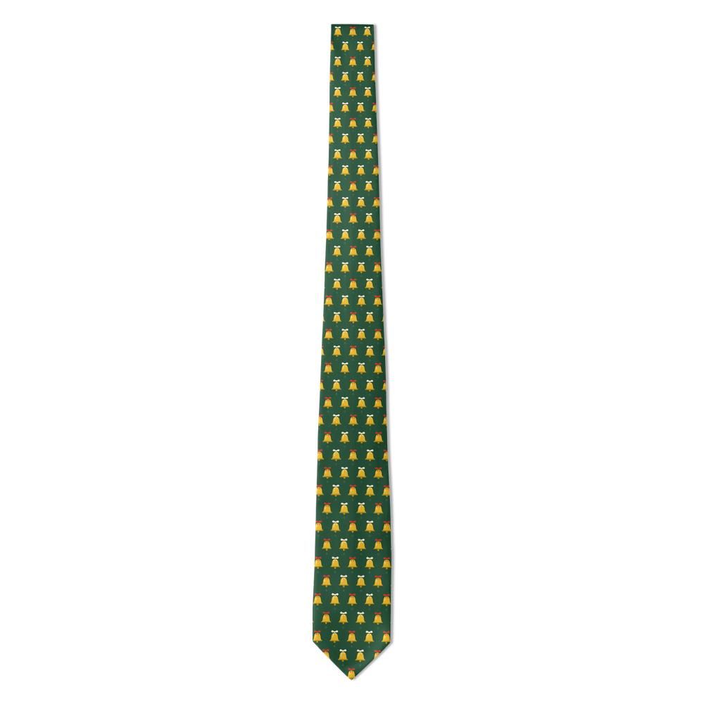 Rosenpalm - Green Christmas Bell Tie – Carol Singer