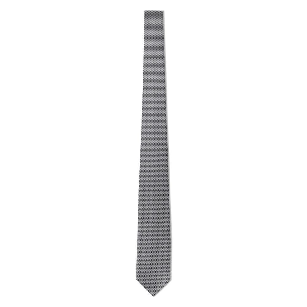 Évreux - Silver & Black Oval Link Tie – Midnight Cufflink