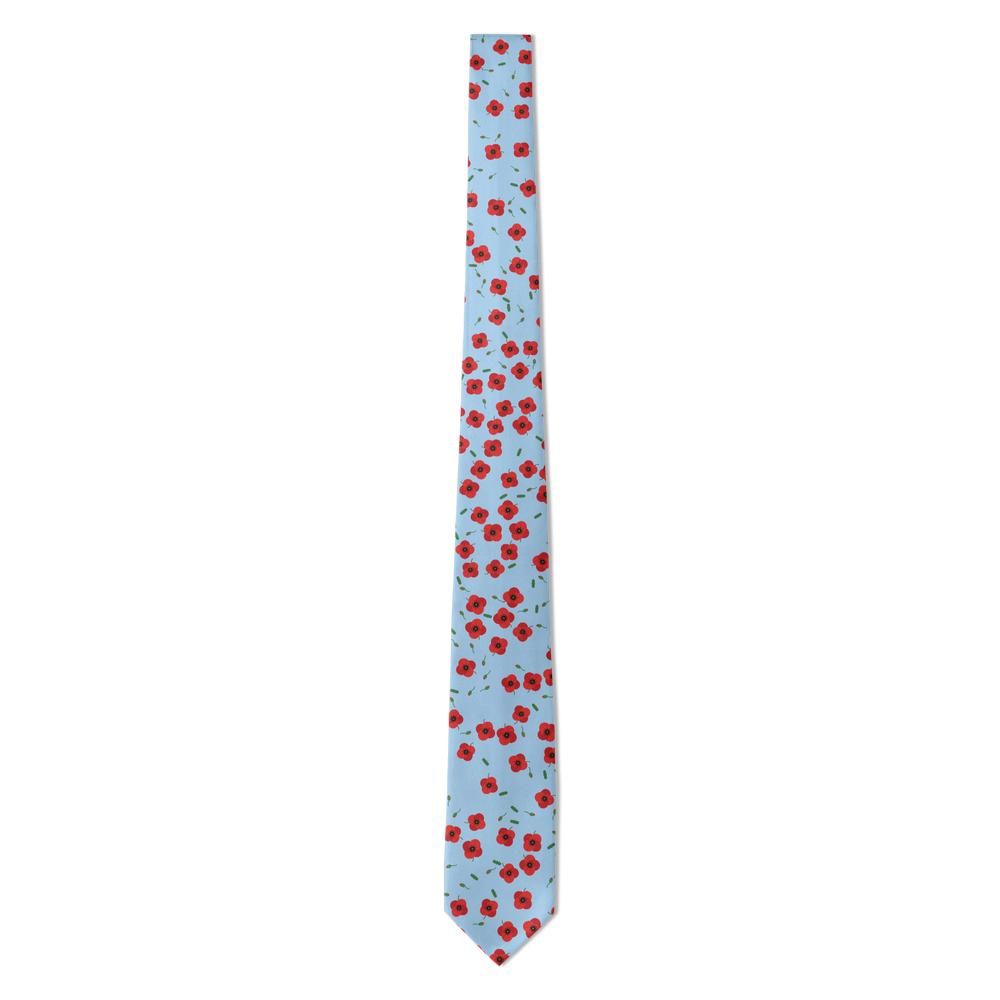 Guldencrone - Sky Blue Poppy Tie – Spring Field