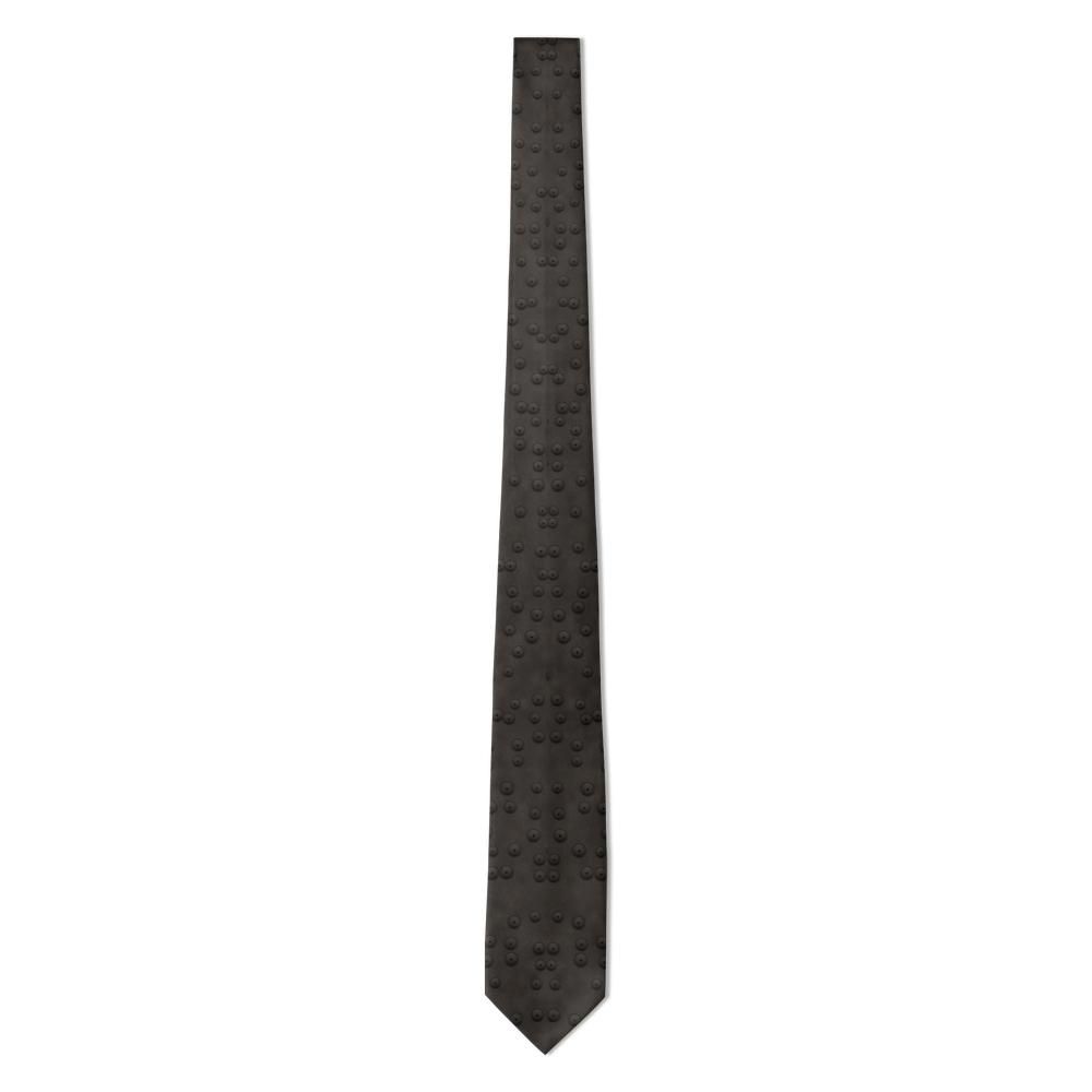 Ehrenborg - Black Ostrich Texture Tie – Evening Club