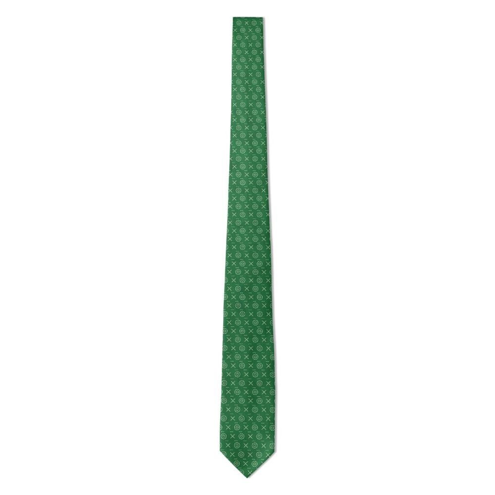 Benzon - Green Bandhani Tie – Tie-Dye Dot Rings for Spring Weddings