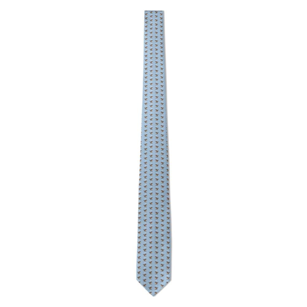 Putbus - Blue & Brown Sparrow Tie – Morning Song