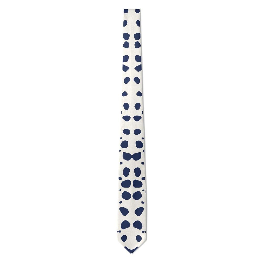 Apponyi - Navy & White Holstein Tie – City Pasture