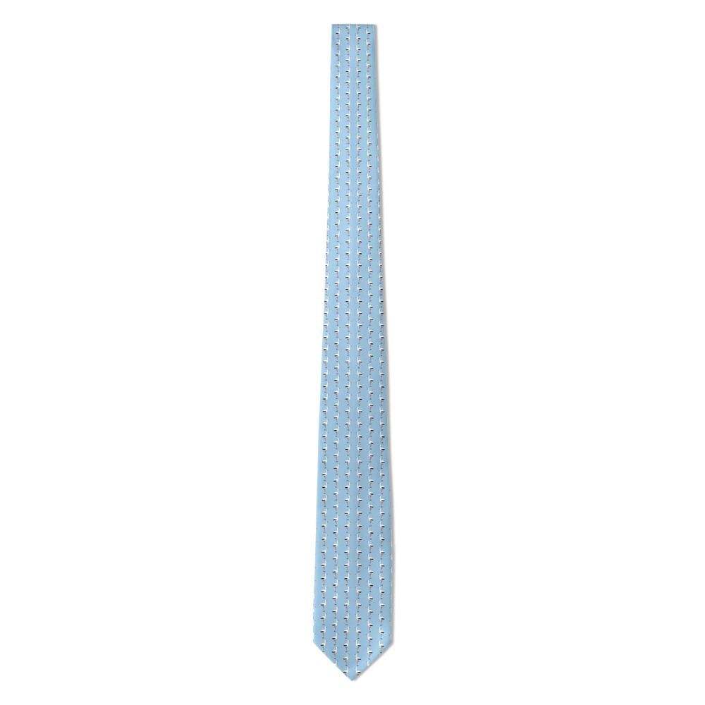 Kuenburg - Sky & White Stork Tie – Spring Arrival
