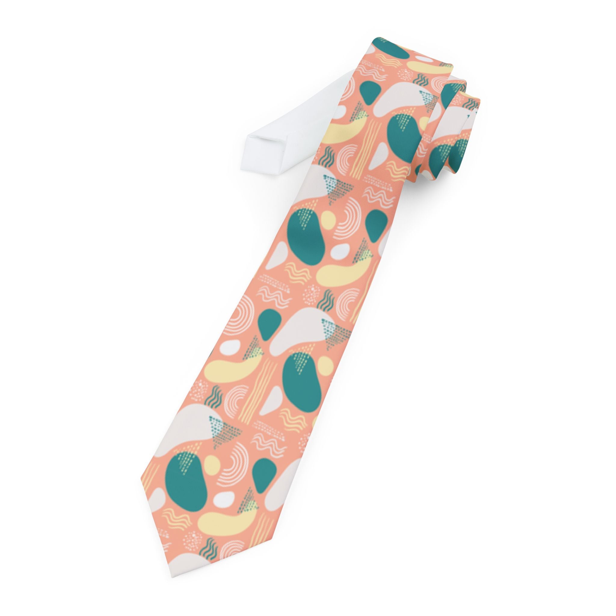 Quirós Talisman Tie - Coral Memphis Flow