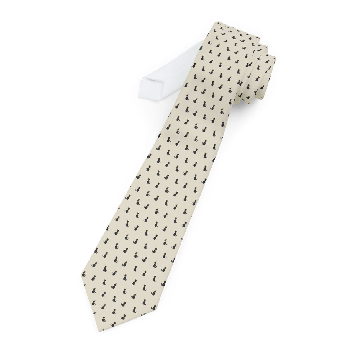 Buttes Talisman Tie - Black Cat Prowl