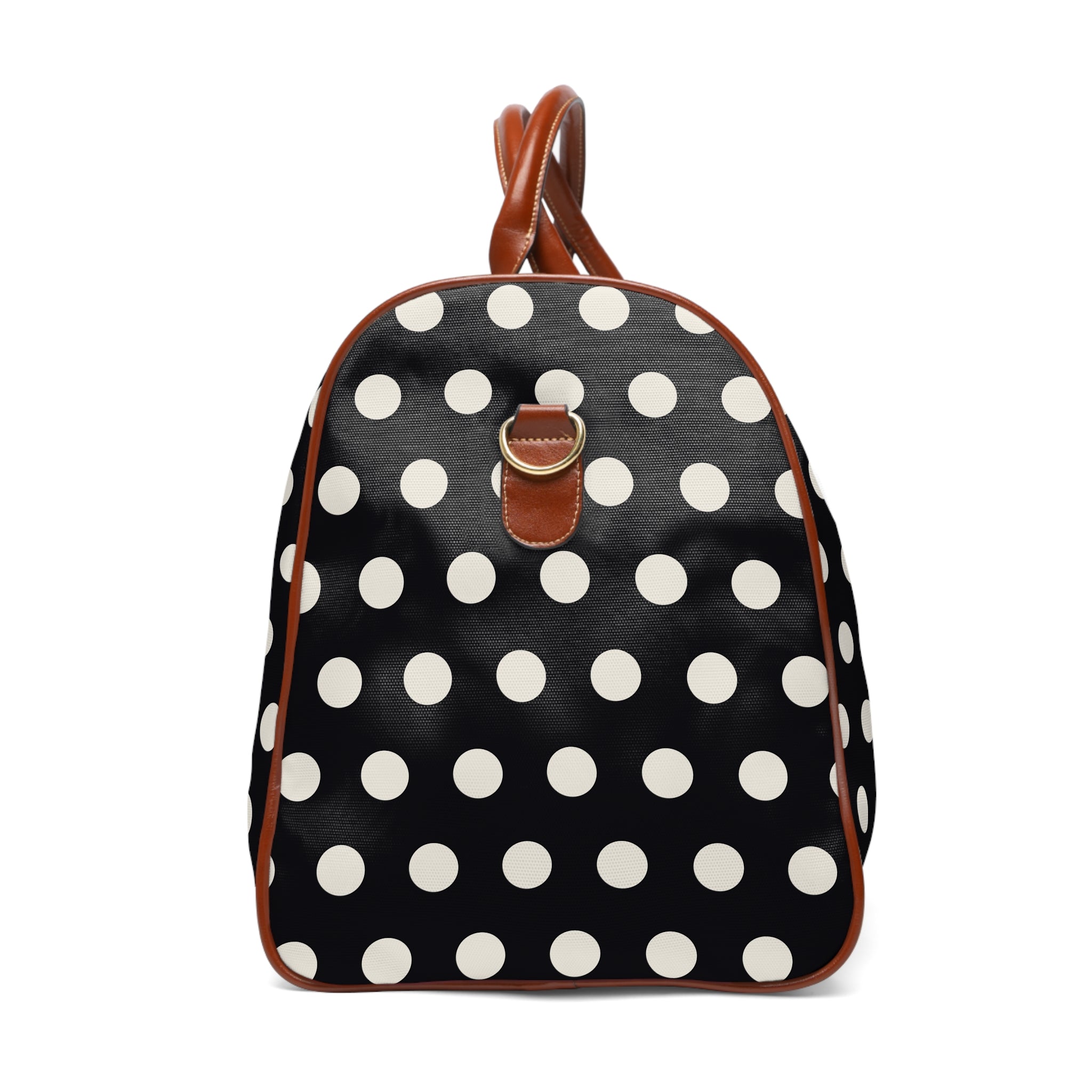 Todi - Black Ivory Bold Dot Travel Bag