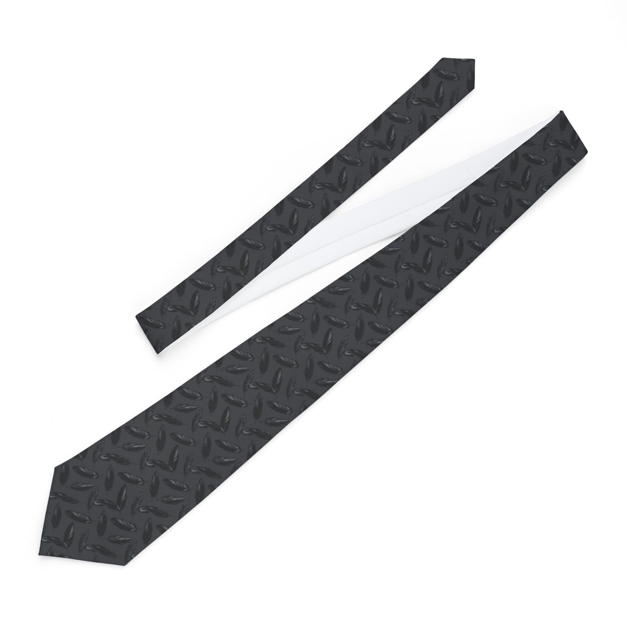 Ravensworth Talisman Tie - Raven Feather Veil