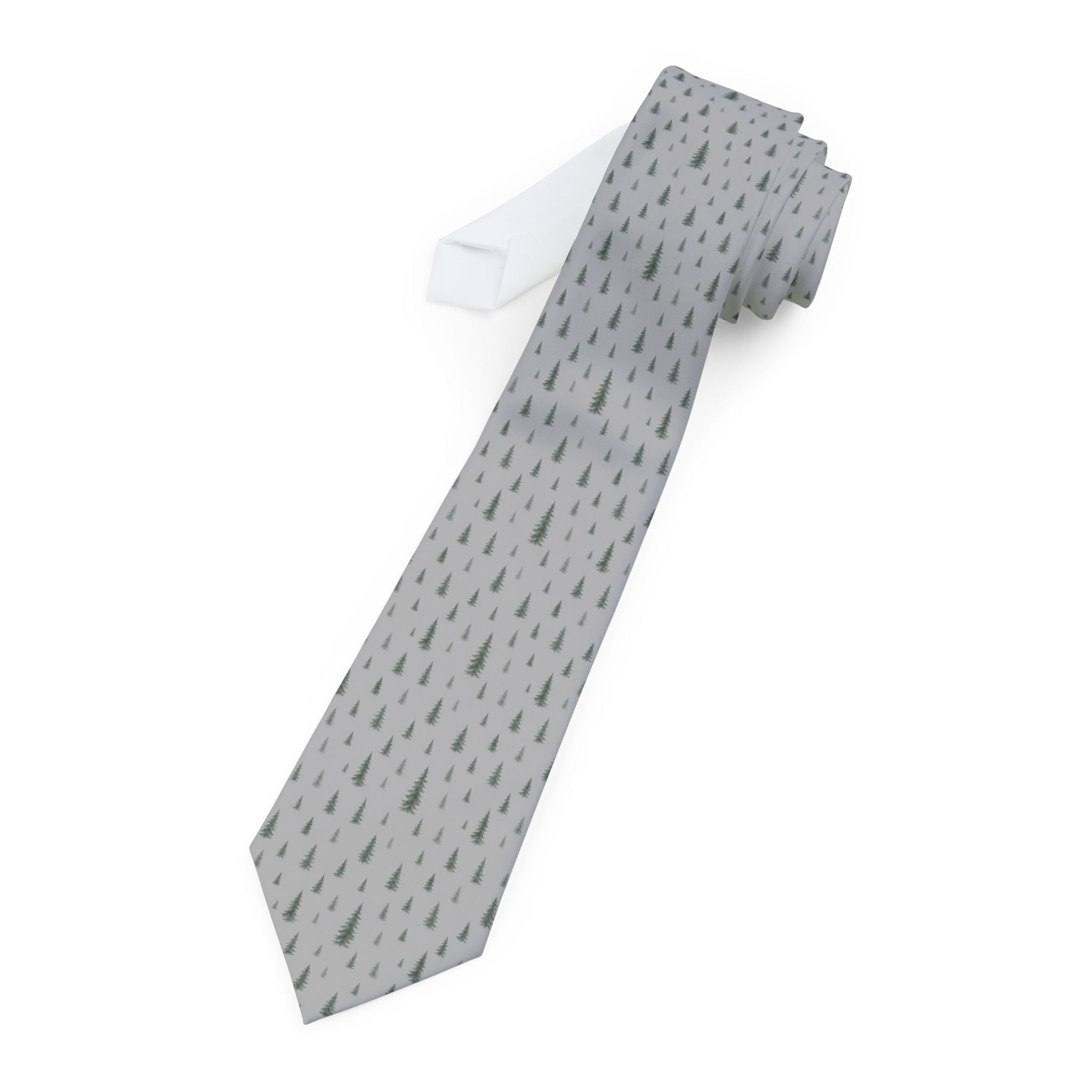 Wassen Talisman Tie - Misty Pine Forest