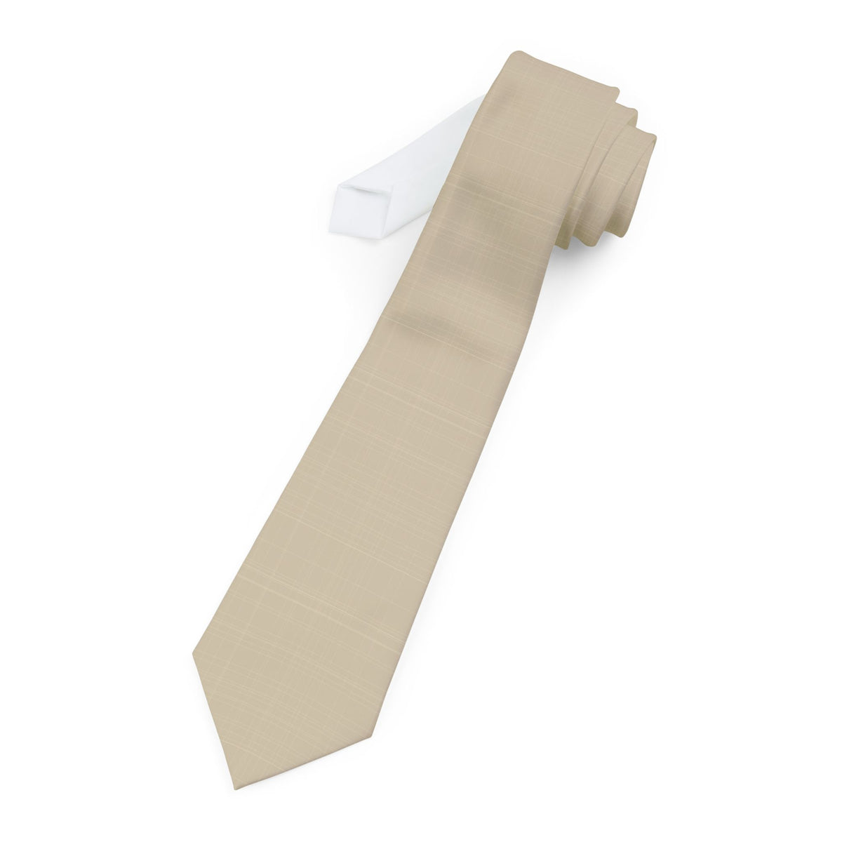 Giumaglio Talisman Tie - Natural Linen Weave