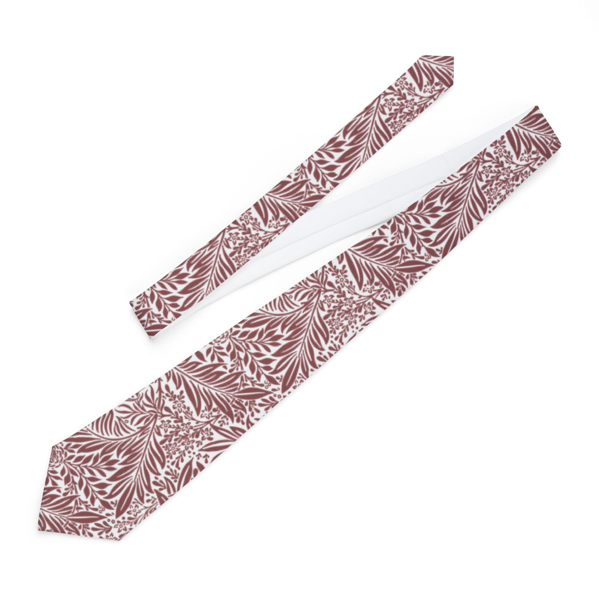 Chanteloup Talisman Tie - Rosewood Botanical Veil