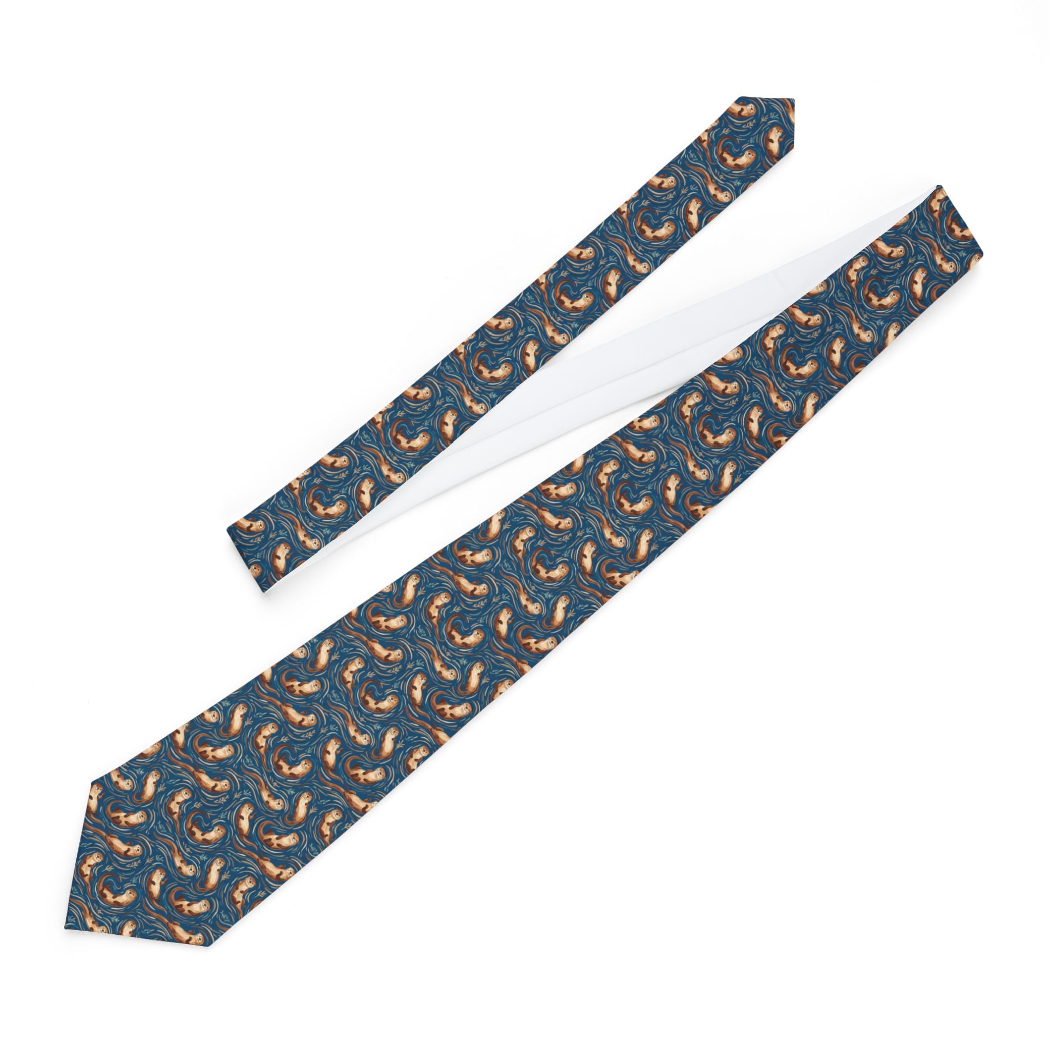 Otterburn Talisman Tie - River Otter Play
