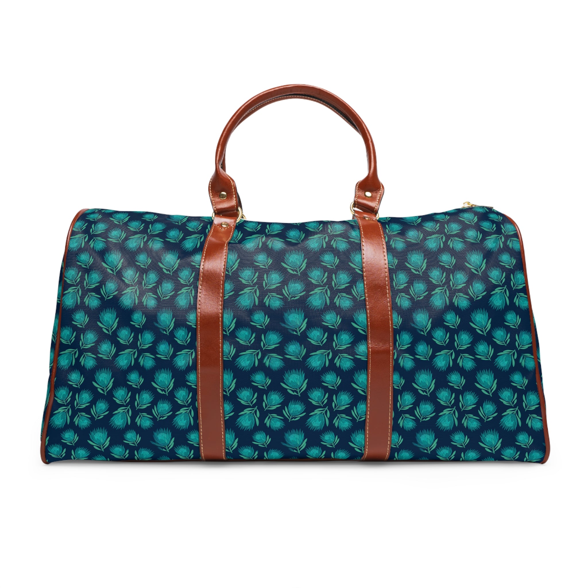 Volterra - Teal Protea Midnight Travel Bag