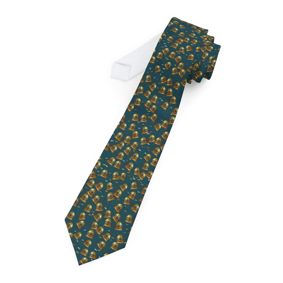 Sieniawski Satin Edition - Teal Diving Helmet Tie