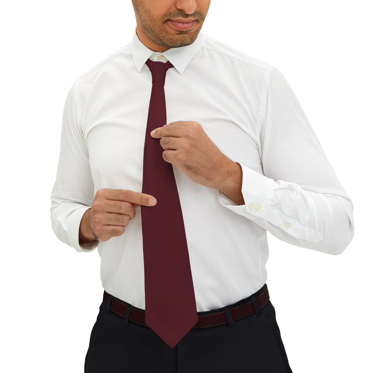 Kurck Satin Edition - Burgundy Mogador Tie – view 4