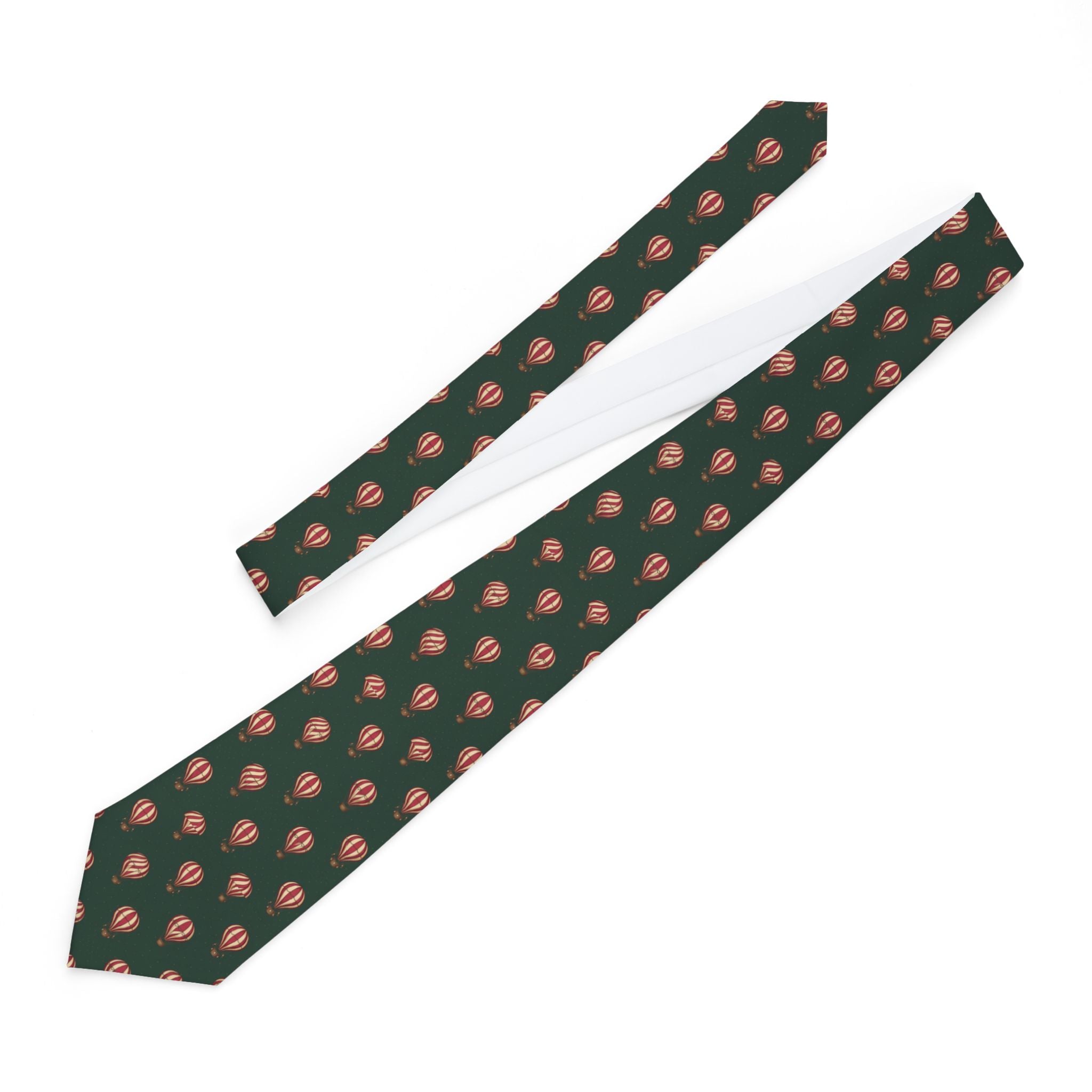 Valmeriana Talisman Tie - Forest Cream Hot Air Balloon