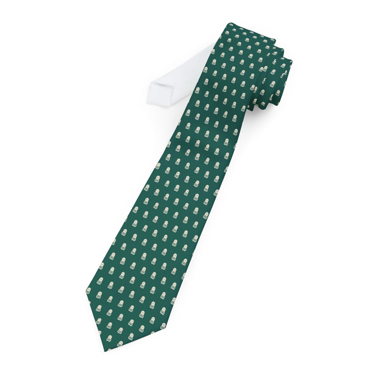 Cressier Talisman Tie - Octopus Ink Scatter