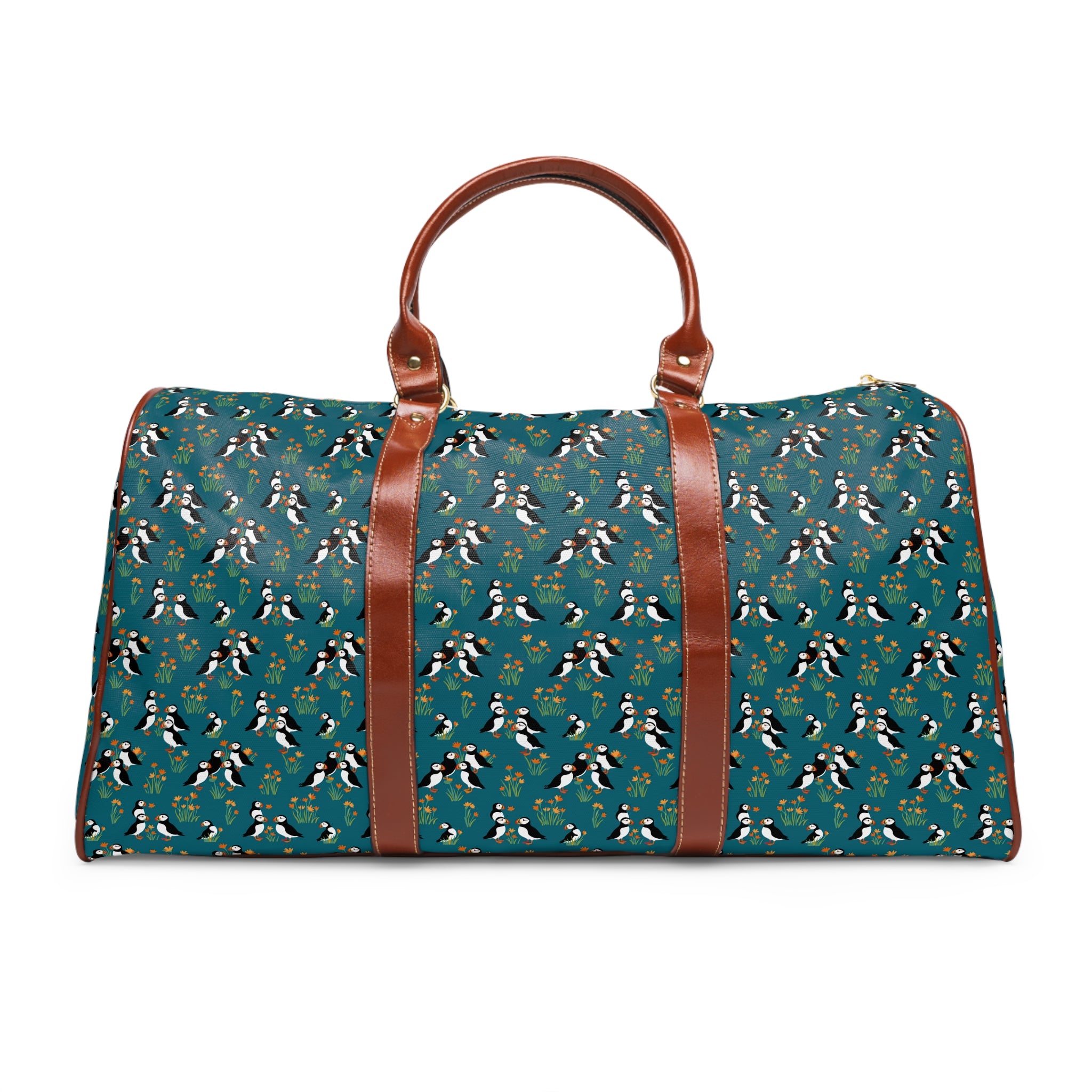 Bamburgh - Puffin Cliff Colony Travel Bag