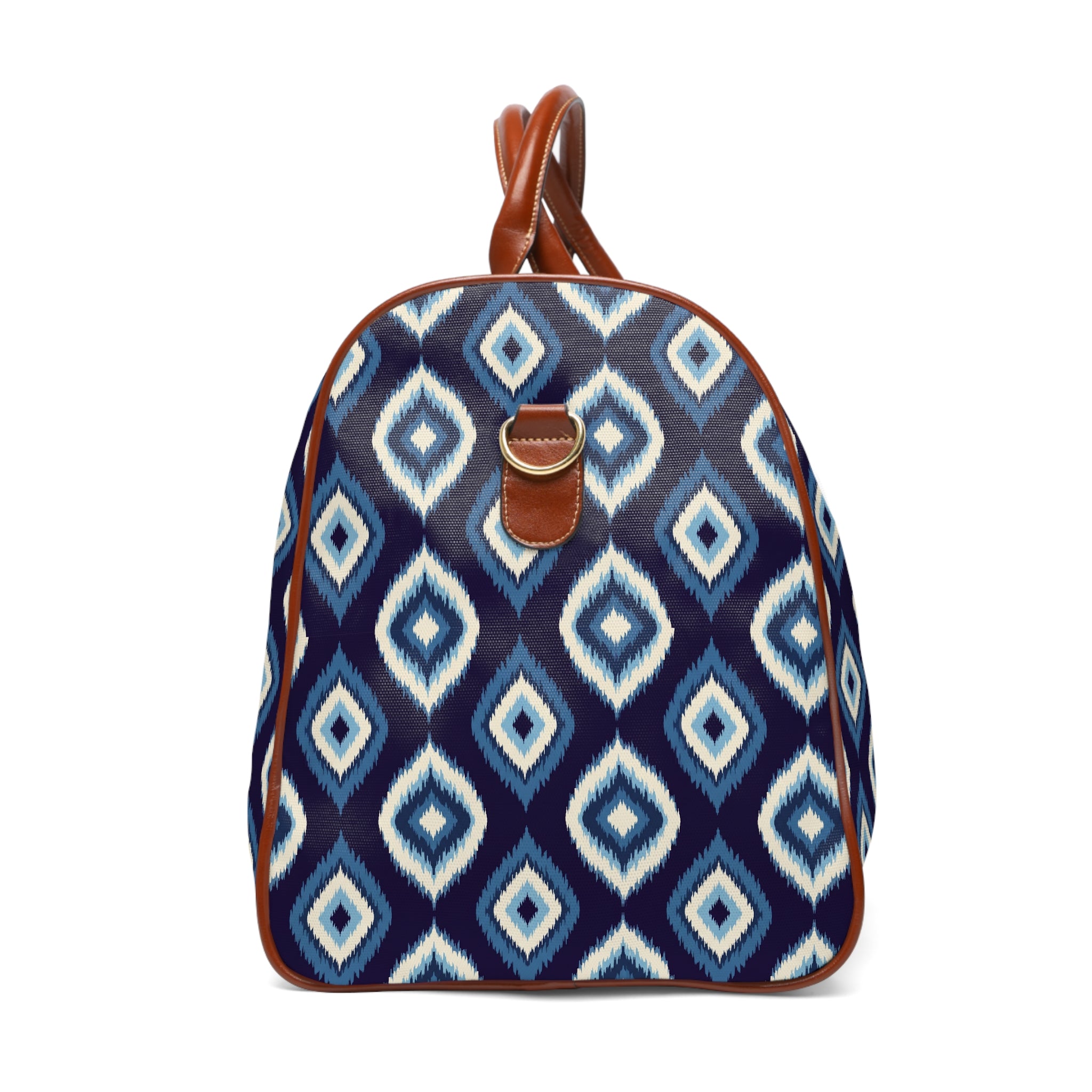 Ainhoa - Indigo Ikat Diamond Travel Bag