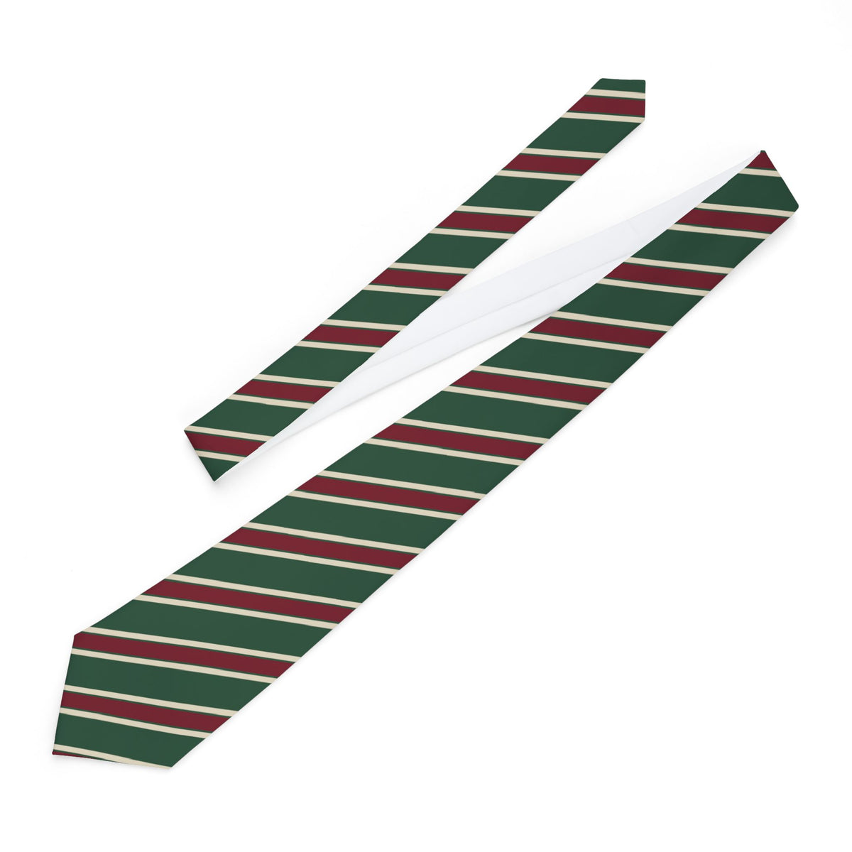 Rheinfelden Talisman Tie - Hunter Regimental Stripe