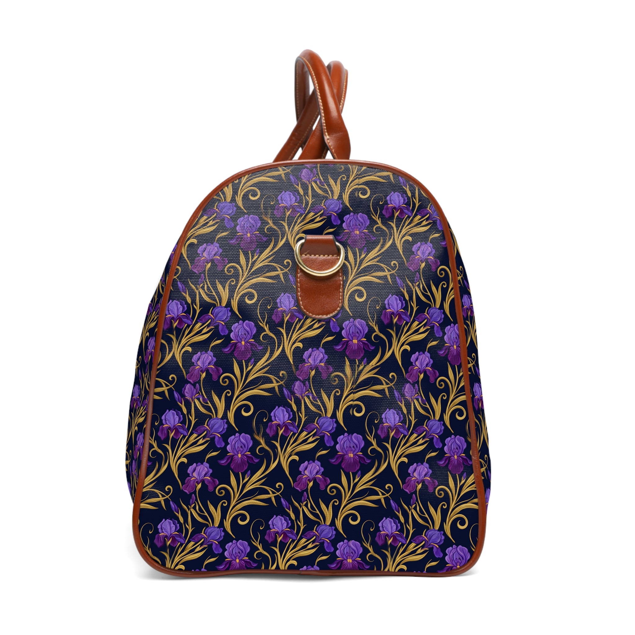 Delacroix - Midnight Iris Bloom Travel Bag