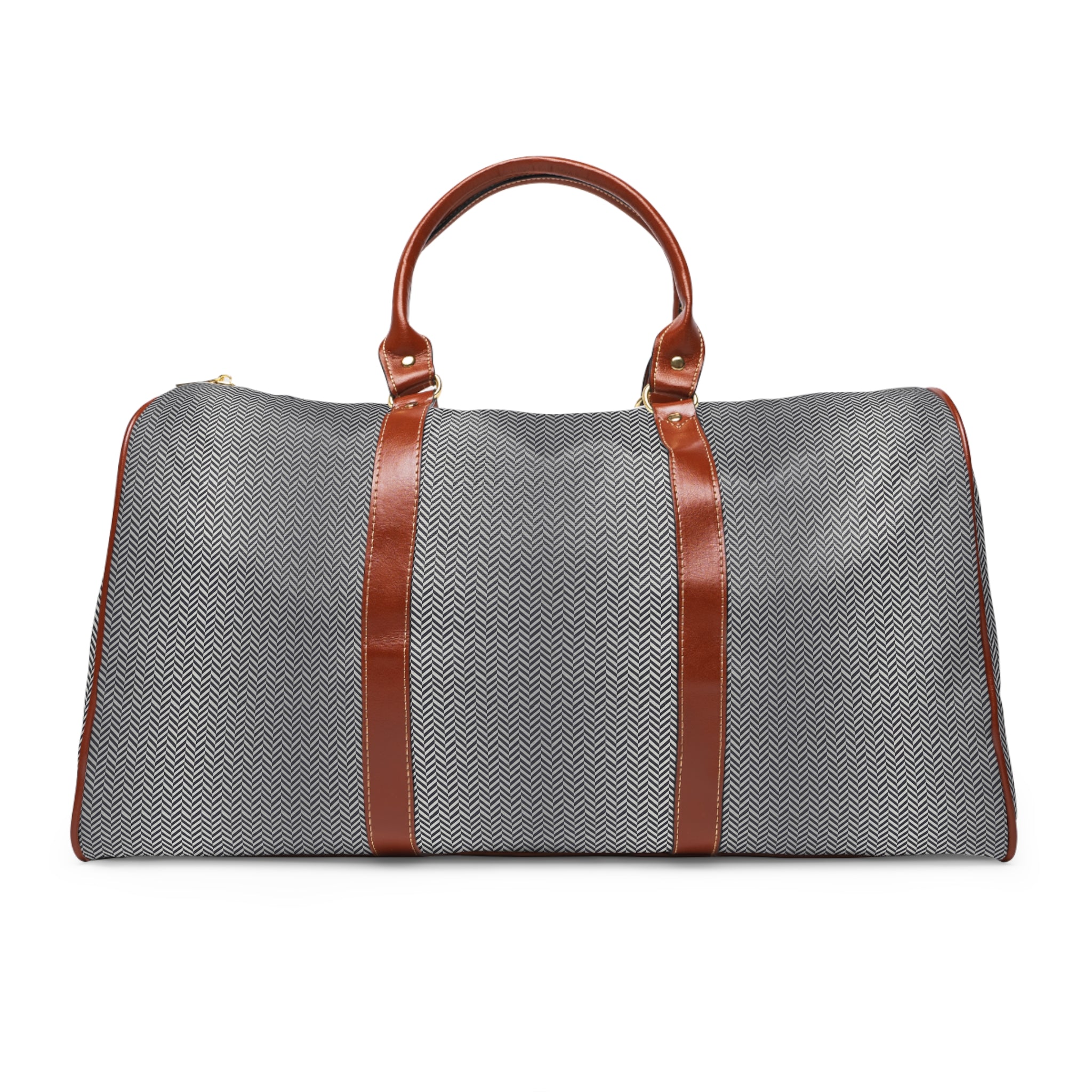 Ombremont - Silver Herringbone Mist Travel Bag