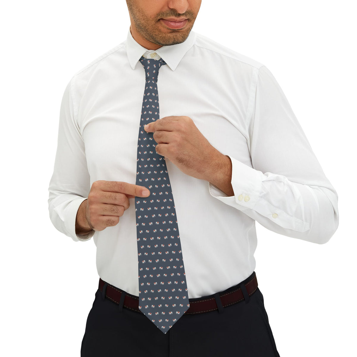 Fontaines Talisman Tie - Elephant March