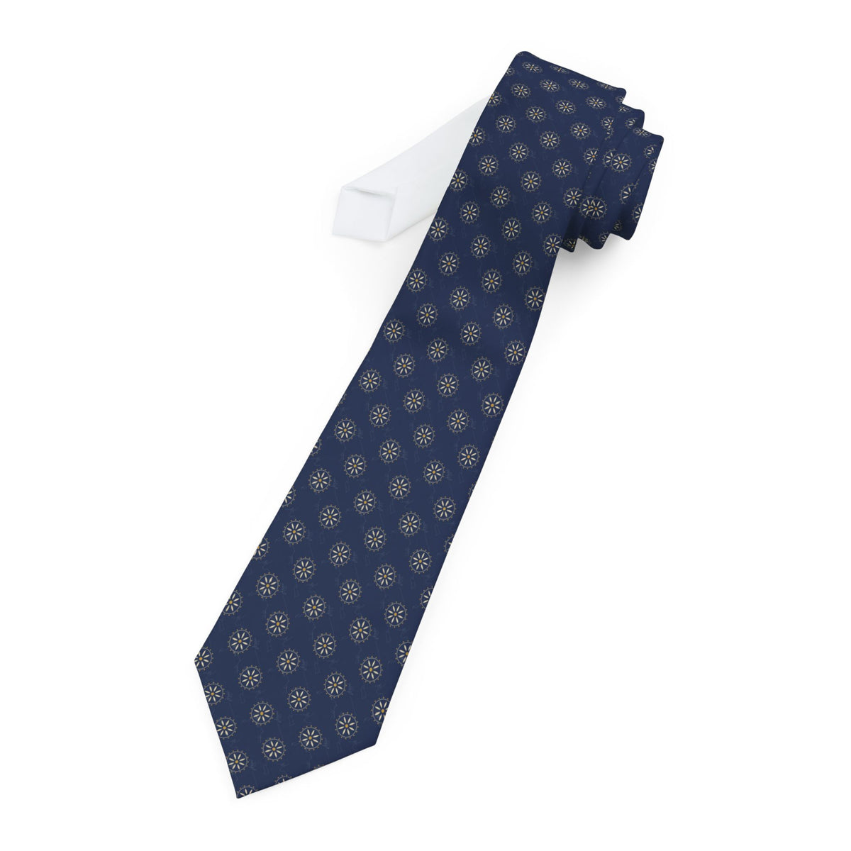 Escholzmatt Talisman Tie - Batik Medallion Indigo