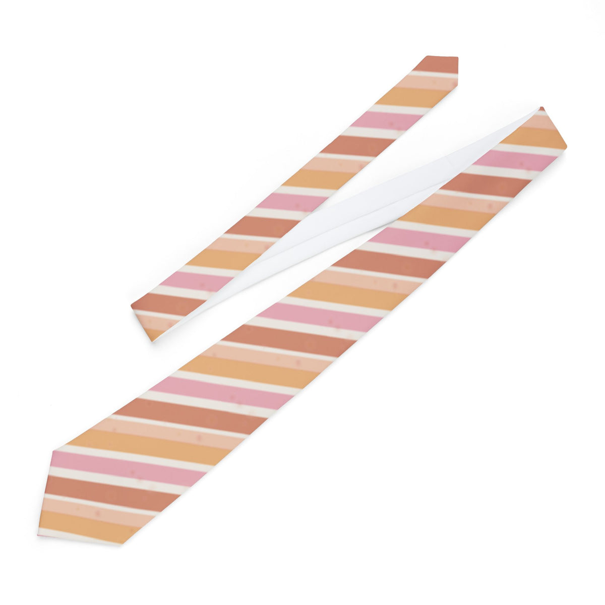 Alpnach Talisman Tie - Watercolor Wash Sunset