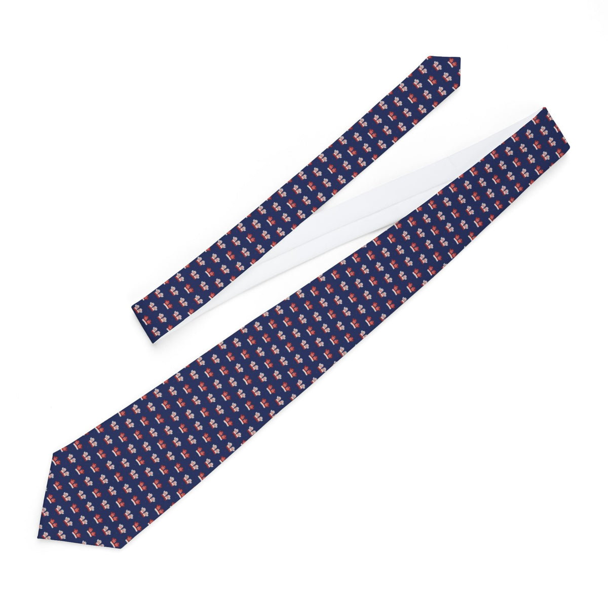 Lovendal Satin Edition - Navy Mitten Tie
