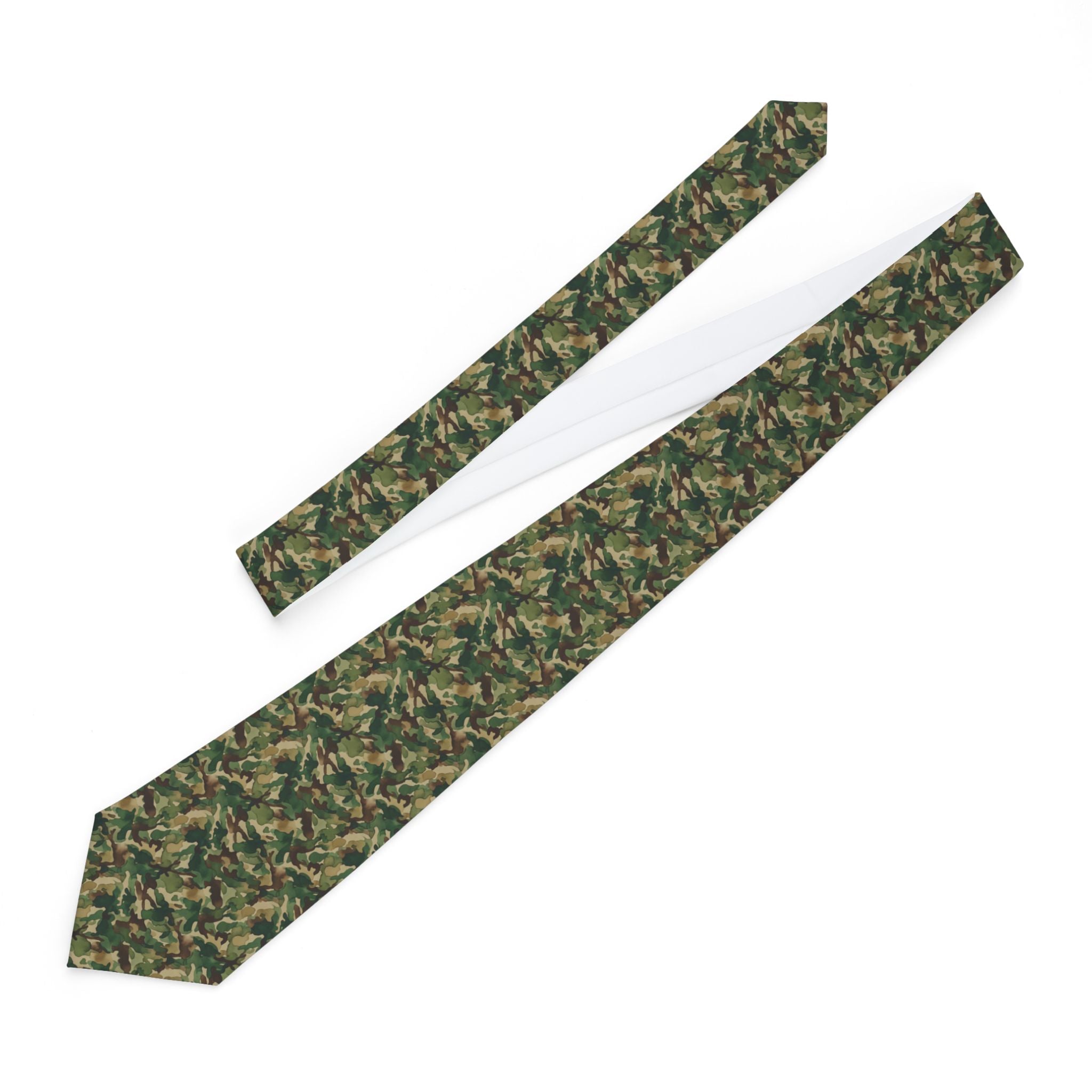 Oberiberg Talisman Tie - Forest Camo Wash
