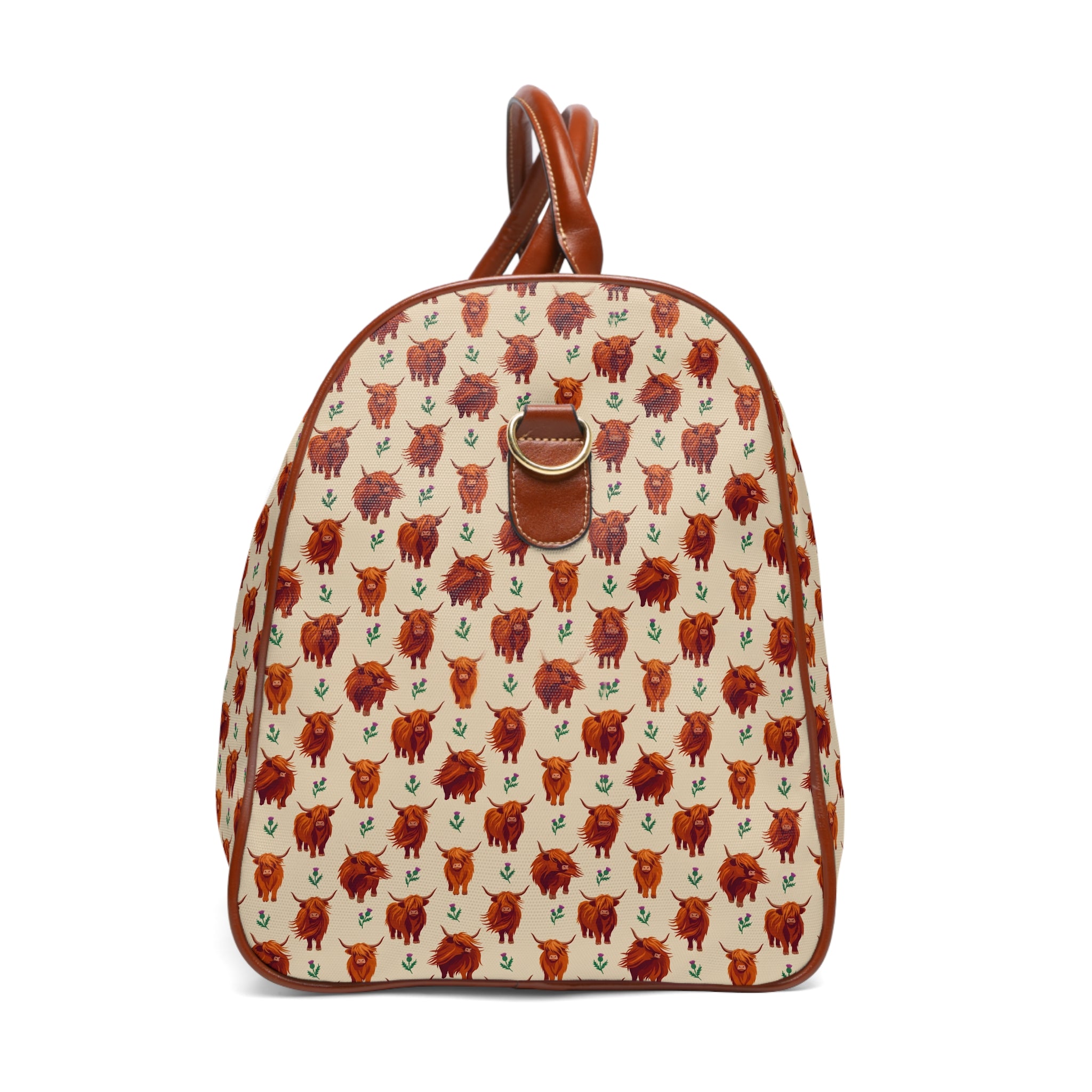 Salers - Highland Cattle Charm Travel Bag