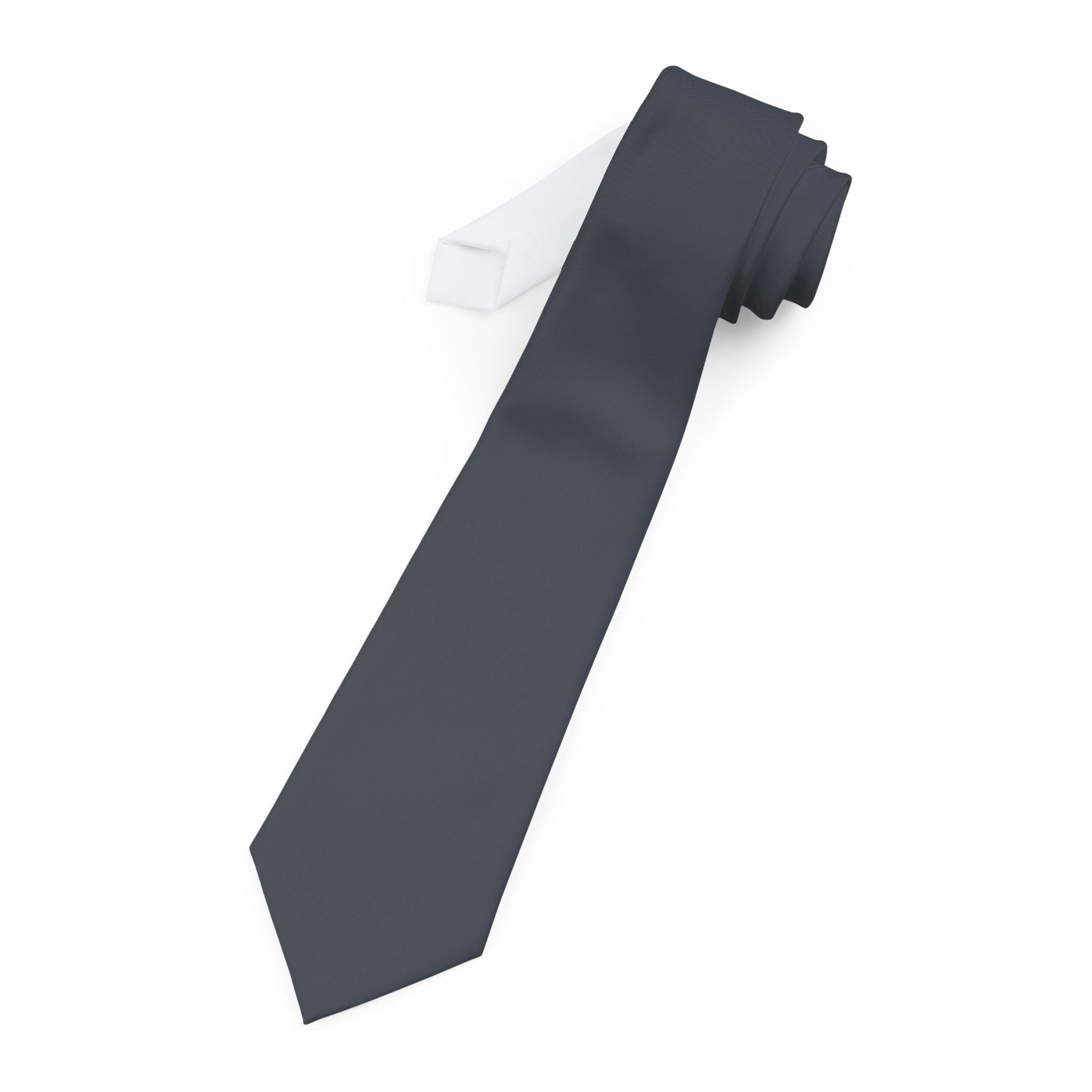 Vissoie Talisman Tie - Graphite Steel Twill