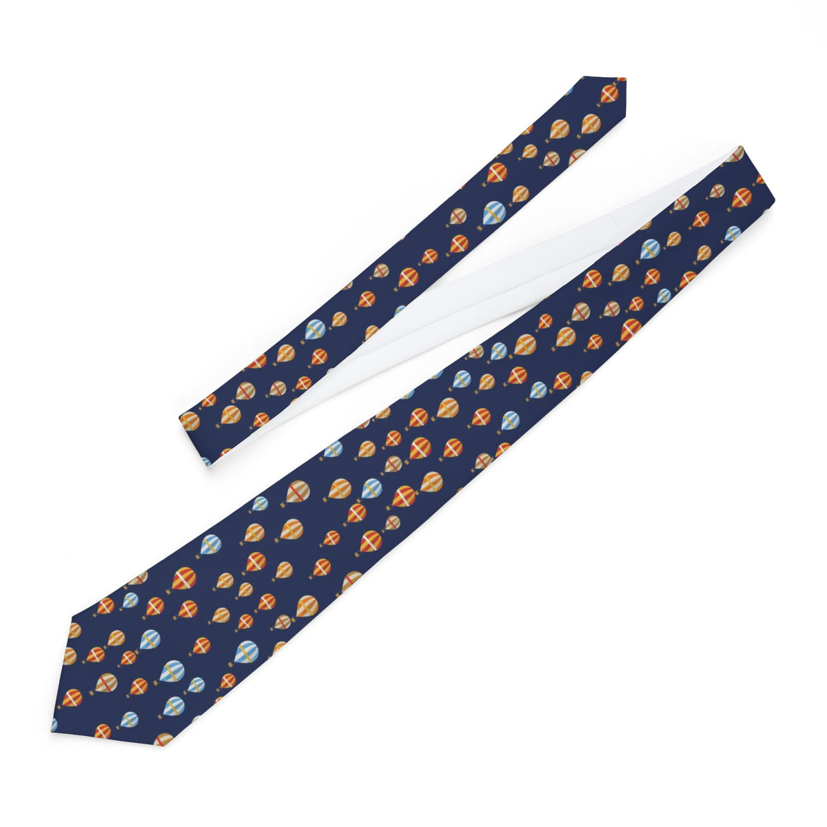 Thun Satin Edition - Navy Hot Air Balloon Tie