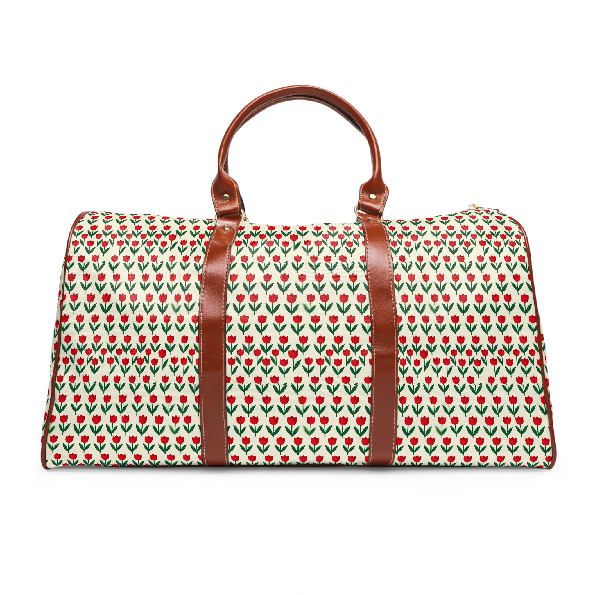 Lurs - Scarlet Tulip Rows Travel Bag