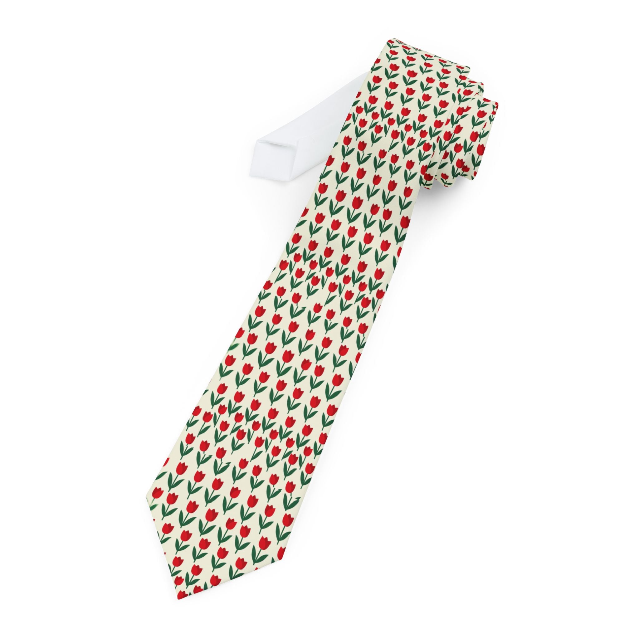 Lurs Talisman Tie - Scarlet Tulip Rows