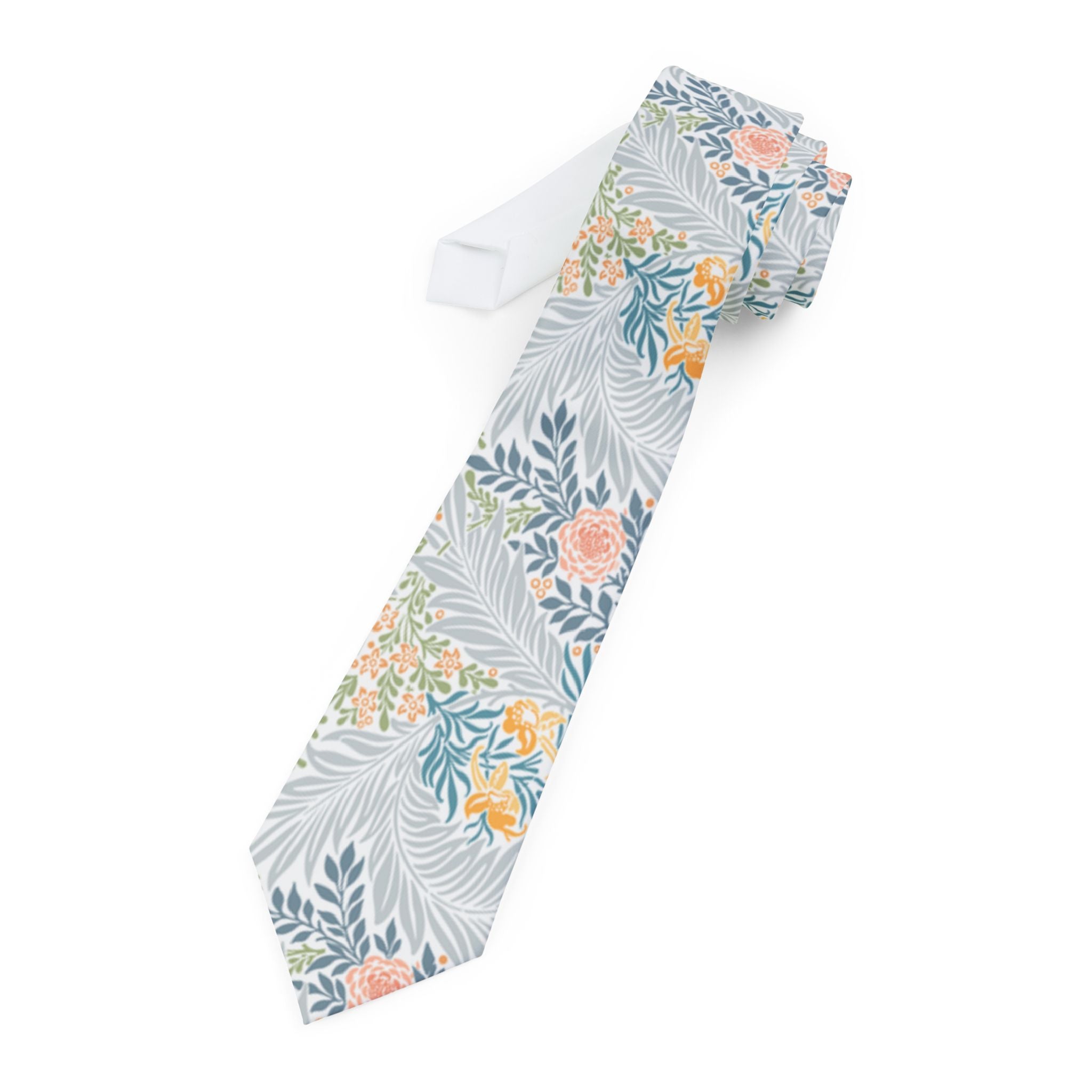 Alderley Talisman Tie - Frosted Garden Bloom