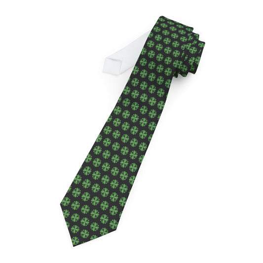 Lucky Clover Patterned Tie