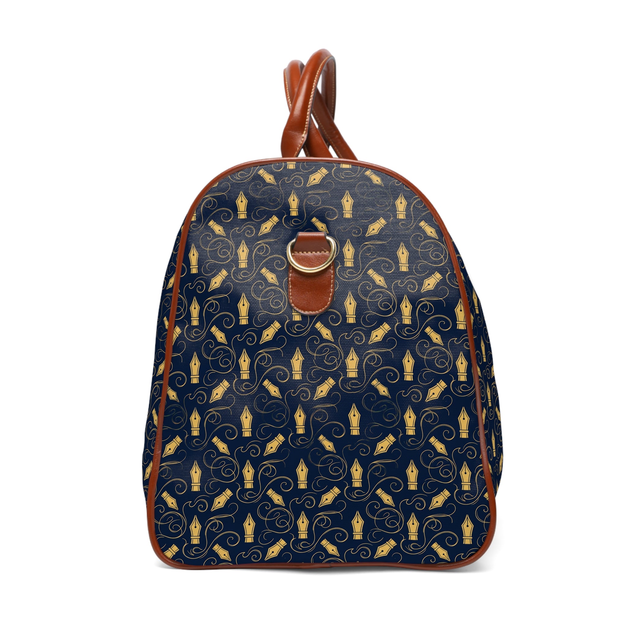 Joucas - Navy Fountain Pen Script Travel Bag