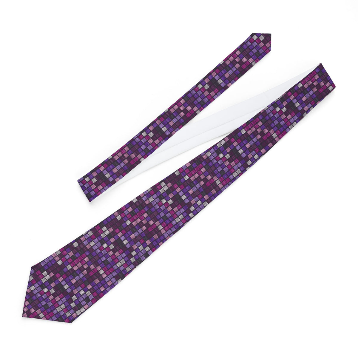 Baar Talisman Tie - Orchid Basket Weave