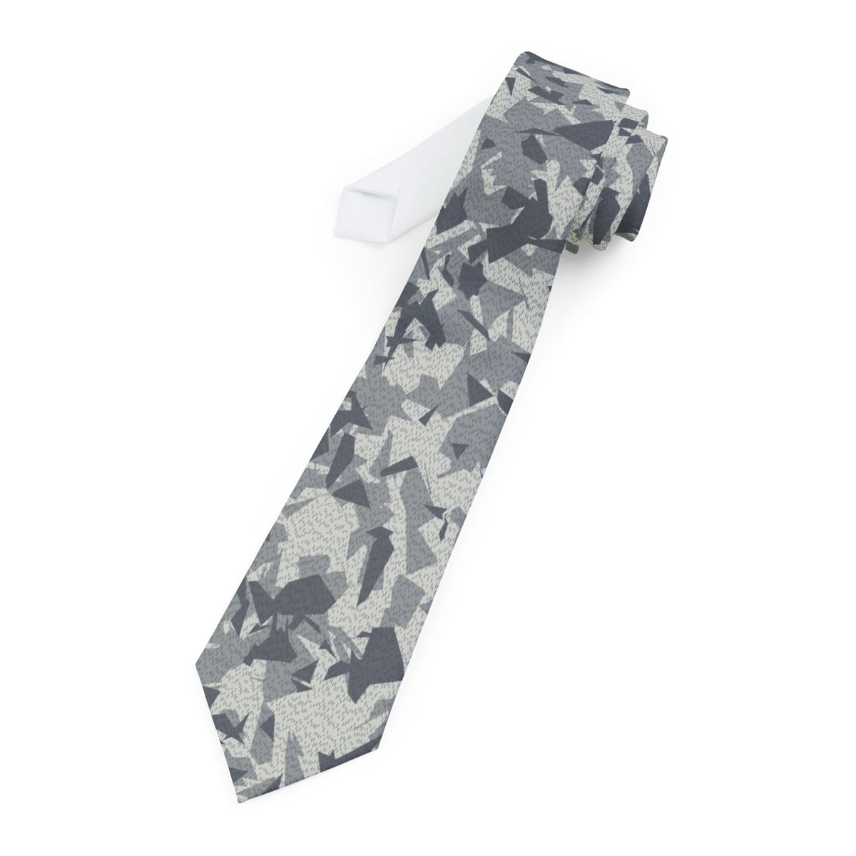 Scharnhorst Satin Edition - White & Grey Splinter Camo Tie