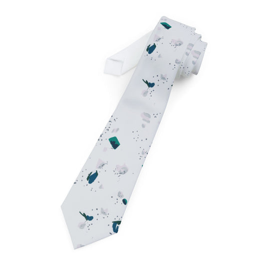 Solís Talisman Tie - Arctic Terrazzo Mist