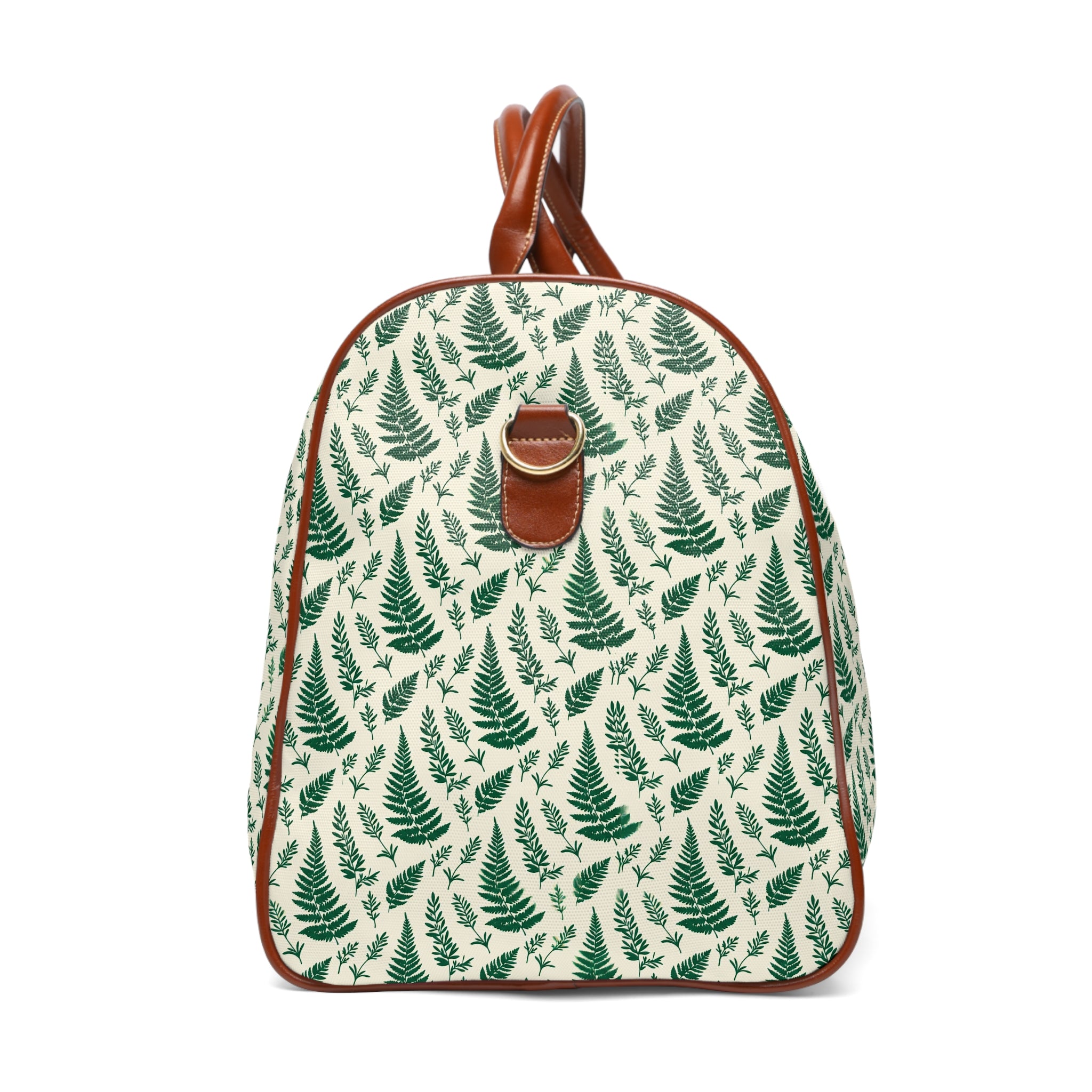 Bayonne - Fern Herbarium Ivory Travel Bag
