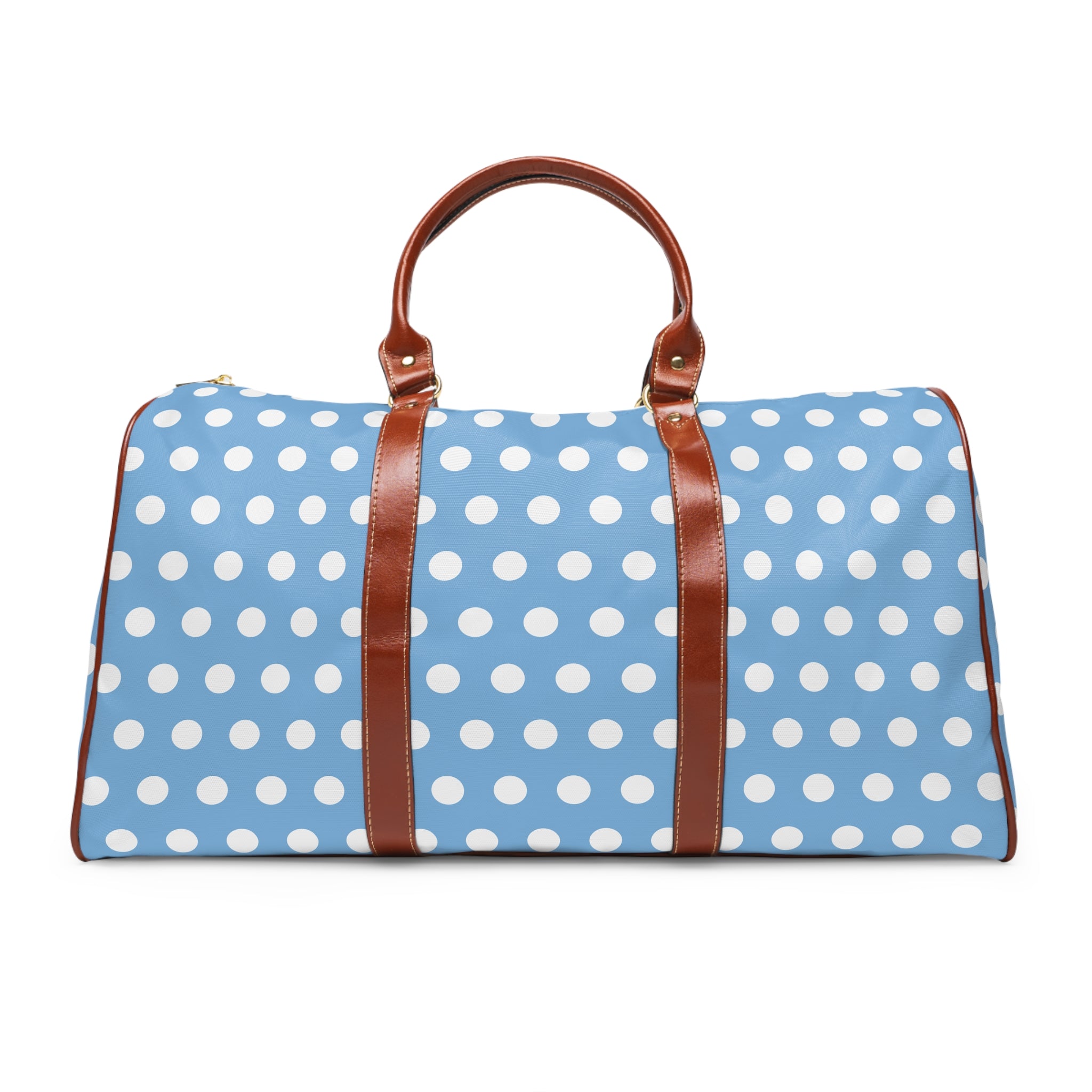 Yport - Sky White Bold Dot Travel Bag